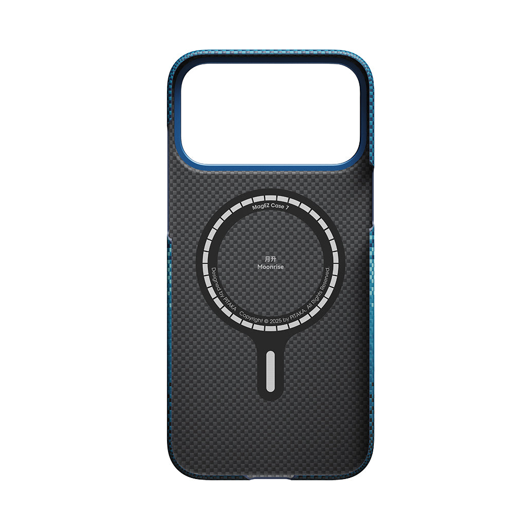 Pitaka Tactile Woven Sunset-Moonrise Serisi iPhone 17 Pro M-safe Şarj Özellikli Aramid Fiber Kılıf Pitaka Tactile Woven Sunset-Moonrise Serisi iPhone 17 Pro M-safe Şarj Özellikli Aramid Fiber Kılıf